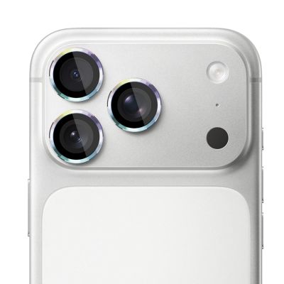 2. 3MK Lens Protection Pro Schwarzes gehärtetes Glas für iPhone 18 Pro / 18 Pro Max – Mehrfarbig