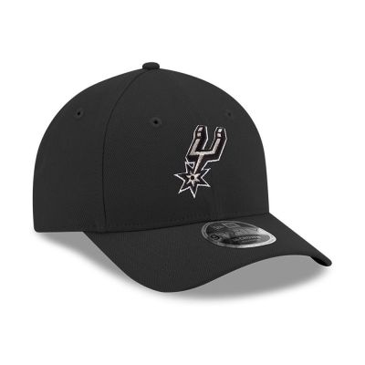 3. New Era 9FORTY NBA San Antonio Spurs Team M-Crown Schwarze Snapback-Kappe - 60755485