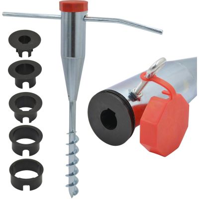 11. REDCLIFFS Metall-Schirmhalterung 25-55 mm Schraubsockel