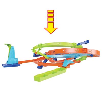 3. Hot Wheels Action Set Loop Cyclone Challenge HTK16 MATTEL