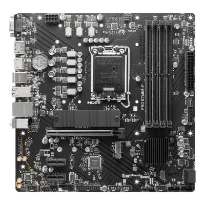 7. MSI PRO B760M-P Mainboard