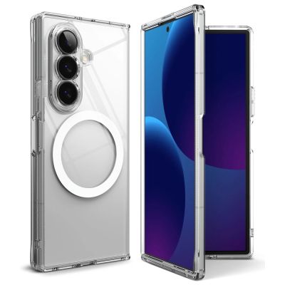 4. Ringke Fusion Magnetische Magsafe-Hülle für Samsung Galaxy Z Fold 8 Ultra – Transparent