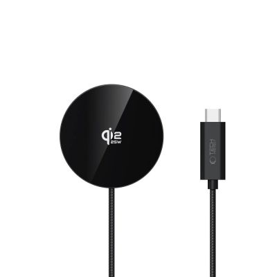 3. Tech-Protect A50 MagSafe 25W QI2.2 Kabelloses Ladegerät – Schwarz
