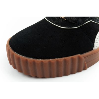 6. Puma Damen-Sportschuhe, Sneaker Carina 3.0, Leder, Schwarz, modisch