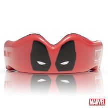 OZ-TT "Extro Marvel Deadpool" Mundschutz Rot und Schwarz SENIOR