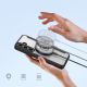 11. Dux Ducis Skin X Pro Hülle für Samsung Galaxy S25 mit MagSafe und Geldbörse – Schwarz