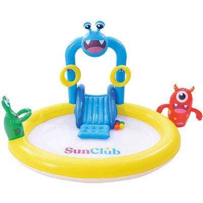 15. Kinderpool-Spielplatz MONSTER 178x171x121cm 51141