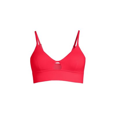 CASALL Triangel-Bikinioberteil mit Cut-Outs Rot