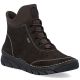 Bequeme, gefütterte Damen-Ankle-Boots in Schokoladenbraun, Rieker 55069-25