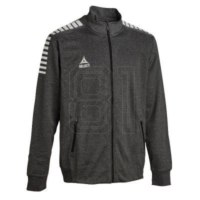 4. SELECT Monaco Sweatshirt Tren. ZIP grey