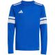 2. adidas Squadra 25 Langarm-T-Shirt für Kinder, Blau JJ0046