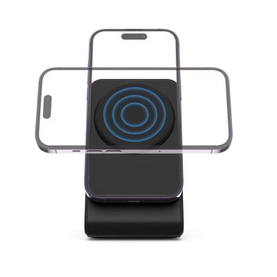 6. Tech-Protect QI15W-A38 MagSafe kabelloses Ladegerät – Schwarz
