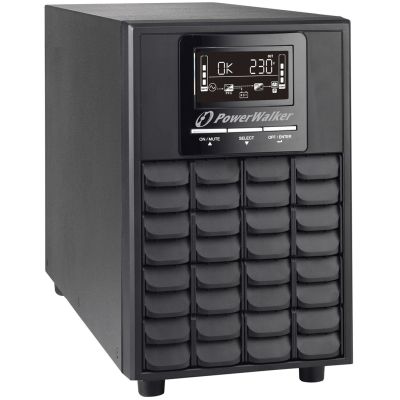 4. PowerWalker VFI 1500 CG PF1 Doppelwandler (Online) 1,5 kVA 1500 W 4 x Netzsteckdosen