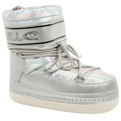 O'Neill Lisa High silberne isolierte Winterstiefel für Mädchen