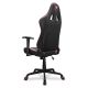 3. COUGAR CGR-ELI-PNB Universal-Gaming-Stuhl, gepolsterter Sitz, Schwarz