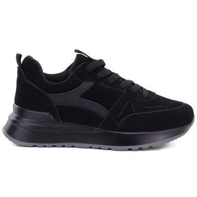2. Damenschuhe aus schwarzem Leder Vinceza FIO27-67006