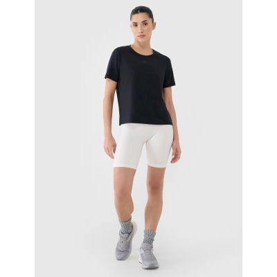 2. Schnelltrocknendes Oversize-Trainings-T-Shirt für Damen 4F 4FWMM00TFTSF1829-20S