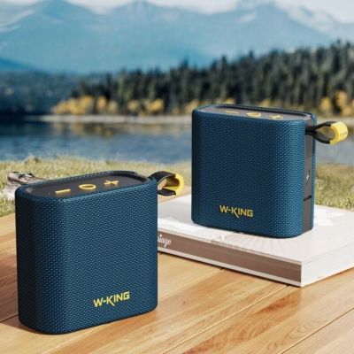 3. W-KING D2 Kabelloser Bluetooth-Lautsprecher Blau