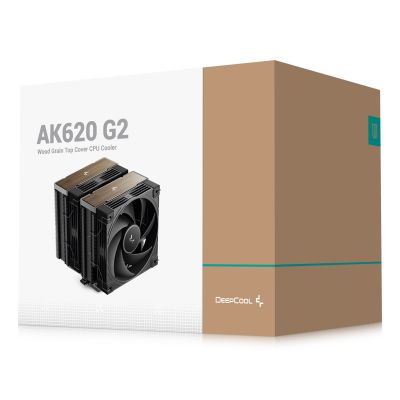 9. DeepCool AK620 G2 Prozessor-Luftkühler 12cm Schwarz 1 Stück.