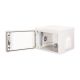 22. Digitus 19" 7U Wand-Netzwerkschrank 600x600 mm, Volltür, grau, ungeteilt, montiert, IP55, 100 kg