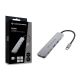 8. Conceptronic DONN33G Kabelgebundene Dockingstation USB 3.2 Gen 1 (3.1 Gen 1) Typ-C Silber