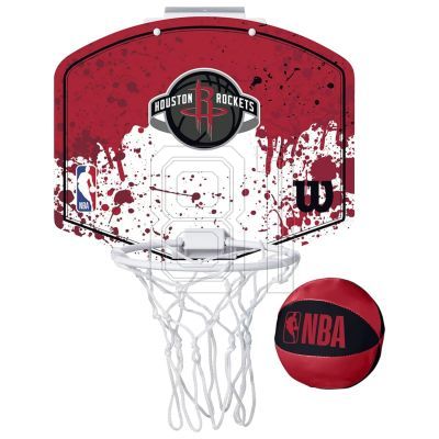 2. Wilson NBA Team Houston Rockets Mini-Basketball-Rückwand WTBA1302HOU