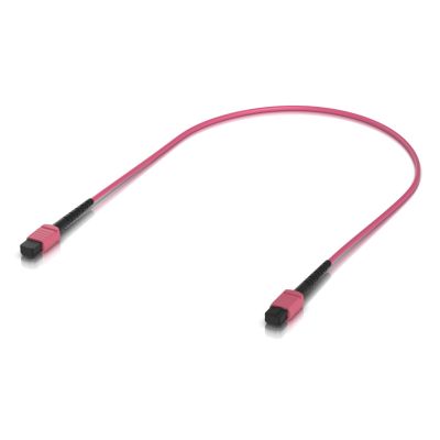 2. Ubiquiti UACC-OFC-MA-MPMP-0.5M-10 InfiniBand-/Glasfaserkabel 0,5 m, Pink