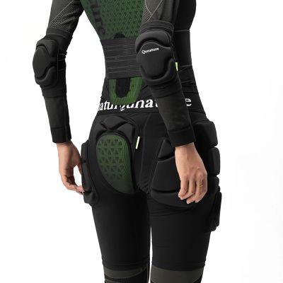 3. Qunature Ski-Hüftprotektoren – Advanced XL Ski, Snowboard, Skates – Schwarz