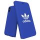 Adidas OR Booklet Case Canvas Hülle für iPhone X/Xs - blau