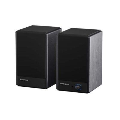 10. GENESIS ARSEN 402BT 2-Wege-Router, schwarz, kabelgebunden und kabellos, 60 W