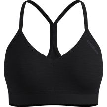 Sport-BH Odlo Merino Soft Sport Bra – Schwarz, Größe: M