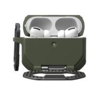 UAG Monarch – Schutzhülle für AirPods Pro 3 (oliv/silber)