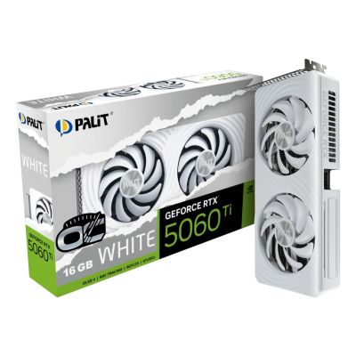 11. Palit GeForce RTX 5060 Ti Weiß OC NVIDIA 16 GB GDDR7