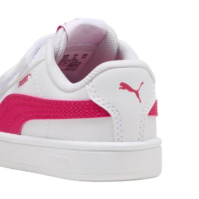 3. Puma Rickie Classic V Inf Kinderschuhe Weiß und Rosa 394254 24