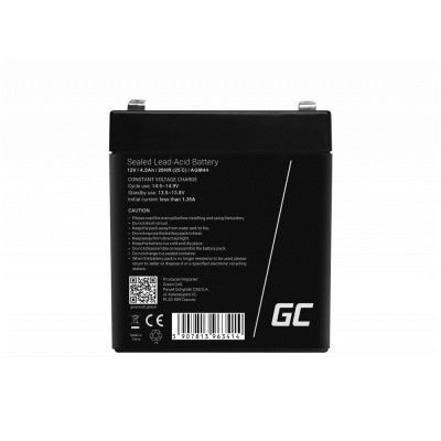 4. GREEN CELL GEL-BATTERIE AGM44 12V 4,5AH
