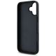 7. Guess Grained Roses Big 4G Logo Hülle für iPhone 16 - Schwarz
