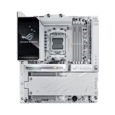 2. Asus ROG CROSSHAIR X870E GLACIAL Motherboard