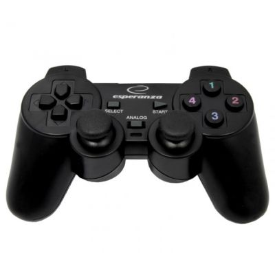 Esperanza EG102 Gamepad (PC, PS3; schwarz)