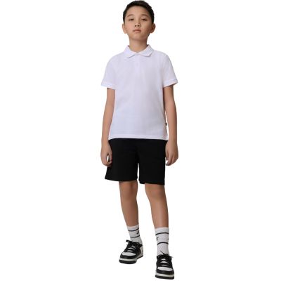 7. Poloshirt für Jungen, Größe 4F M662, weiß, 4FJWSS26TPTSM662, Größe 10S