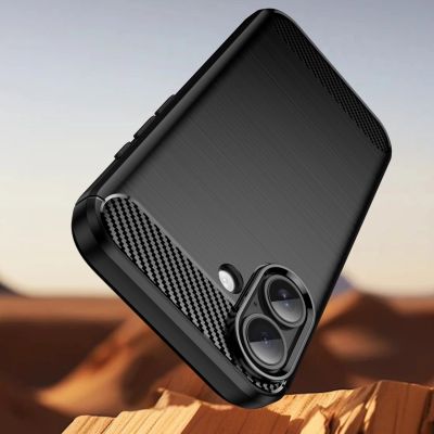 3. Carbon Case für iPhone 17 - Schwarz