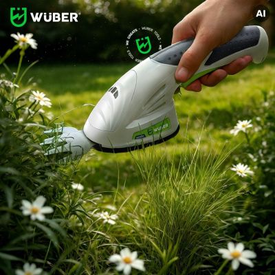 9. Akku-2-in-1-Trimmer für Hecken und Gras, 7,2 V, Schnitt 120 mm, USB-C, W23320 WUBER
