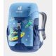 Deuter Schmusebär Rucksack Schulrucksack Blau Polyethylensulfon (PES)
