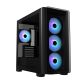 17. ASUS A23 Plus ARGB schwarzes Gehäuse