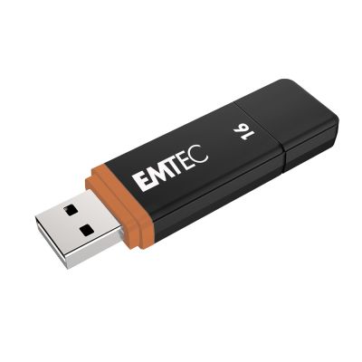4. Emtec K100 USB-Stick 16 GB USB Typ-A 2.0 Schwarz, Mehrfarbig