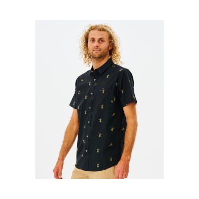 2. RIP CURL Hula Breach Kurzarmhemd Schwarz
