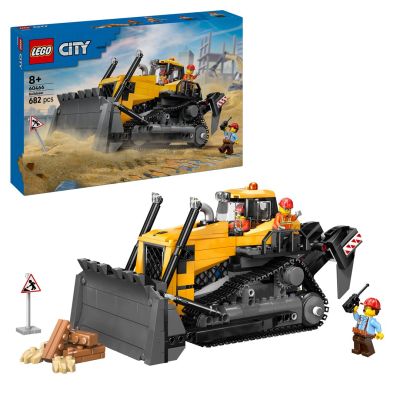 21. LEGO City 60466 Gelber Bulldozer