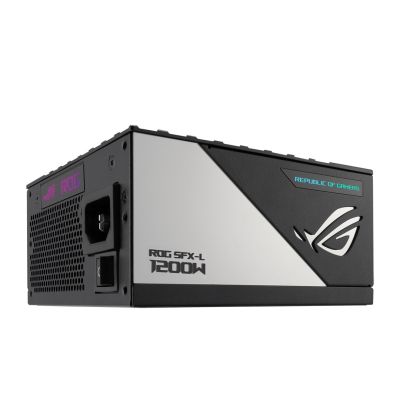 23. ASUS ROG -LOKI-1200T-SFX-L-GAMING Netzteilmodul 1200 W 20+4 Pin ATX Schwarz, Silber
