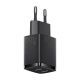 4. Baseus Compact Ladegerät 2x USB 10,5W schwarz (CCXJ010201)