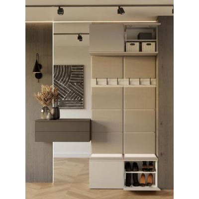 4. HAGA II 2W Kaschmir-Kleiderschrank