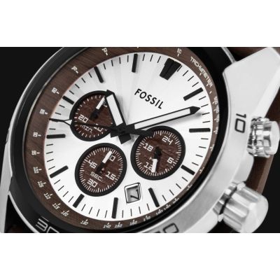4. FOSSIL Coachman CH2565 Herrenuhr + Box